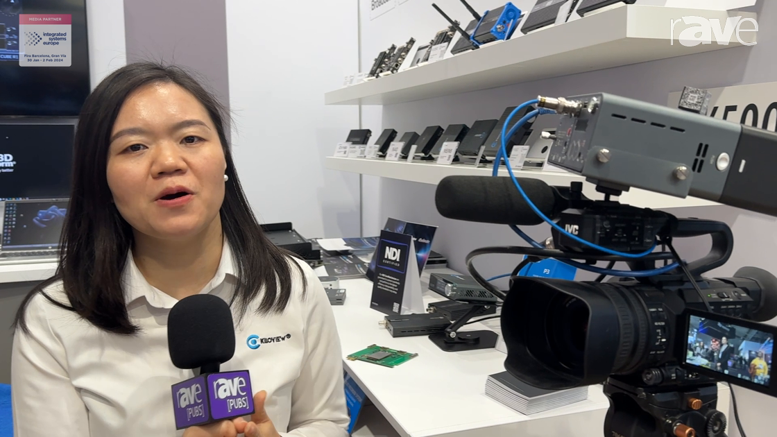 ISE 2024: Kiloview Features P3 New Generation of 5G Bonding Video Encoder