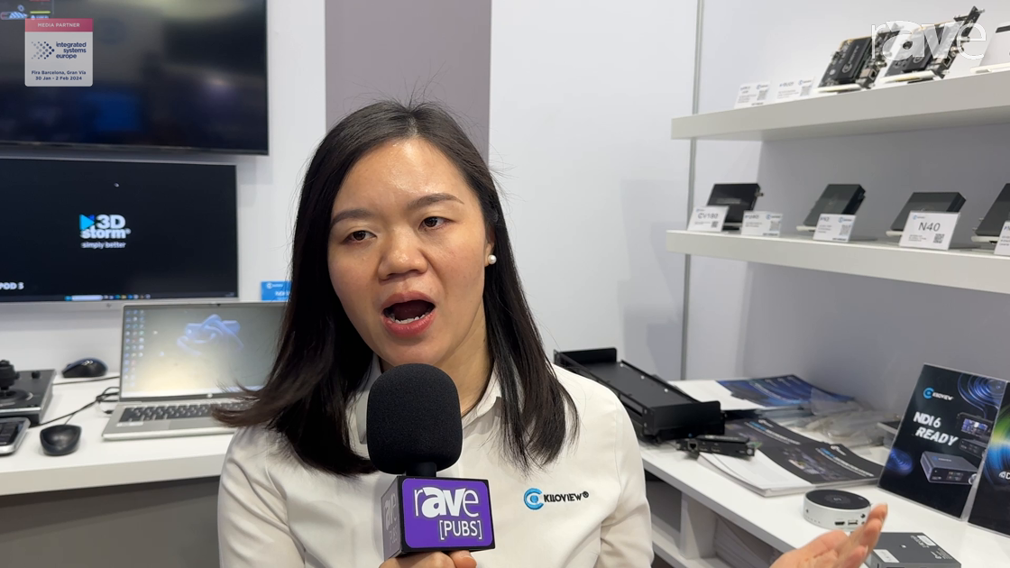 ISE 2024: Kiloview Showcases Cube R1 Turnkey Solution for Reliable NDI Recording
