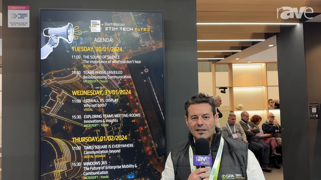 ISE 2024: Italian Integrator Stim Tech Group Presents Navori Digital Signage with Samsung Displays
