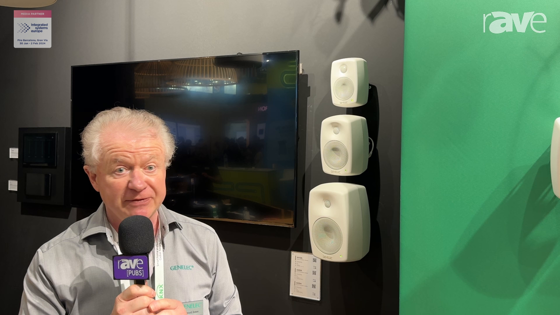 ISE 2024: Genelec Showcases Smart IP Family of Networked Loudspeakers
