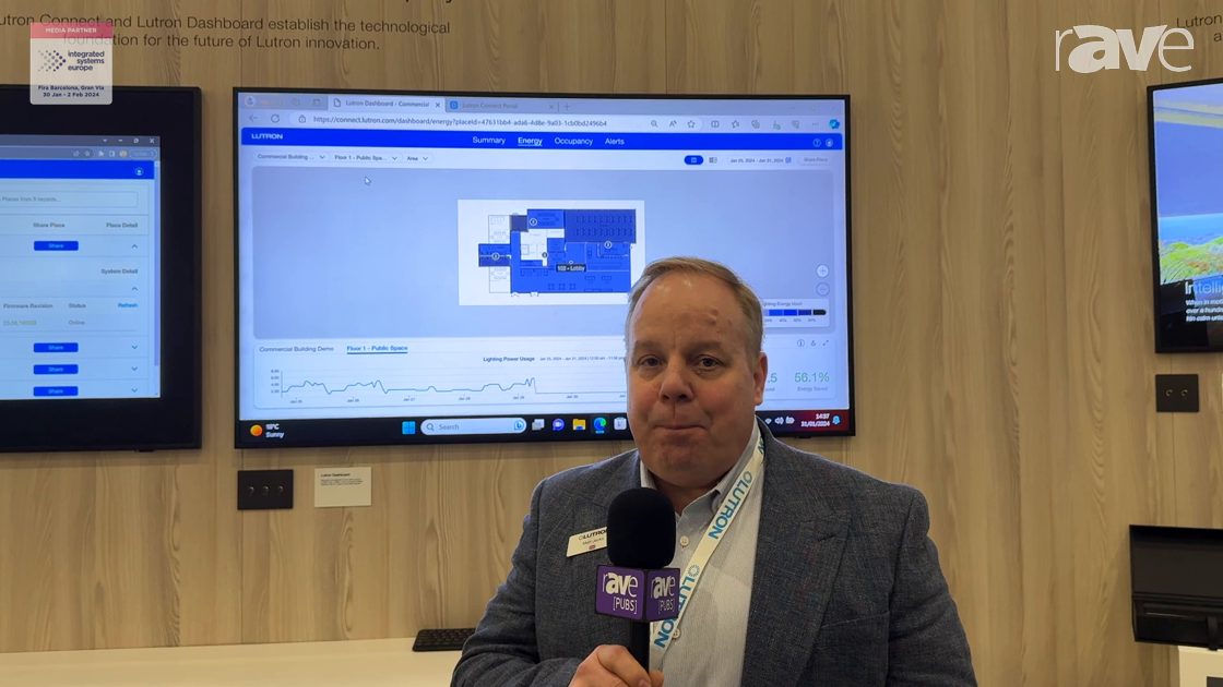 ISE 2024: Lutron Highlights Athena Lighting Control Connected Dashboard for Energy Optimization