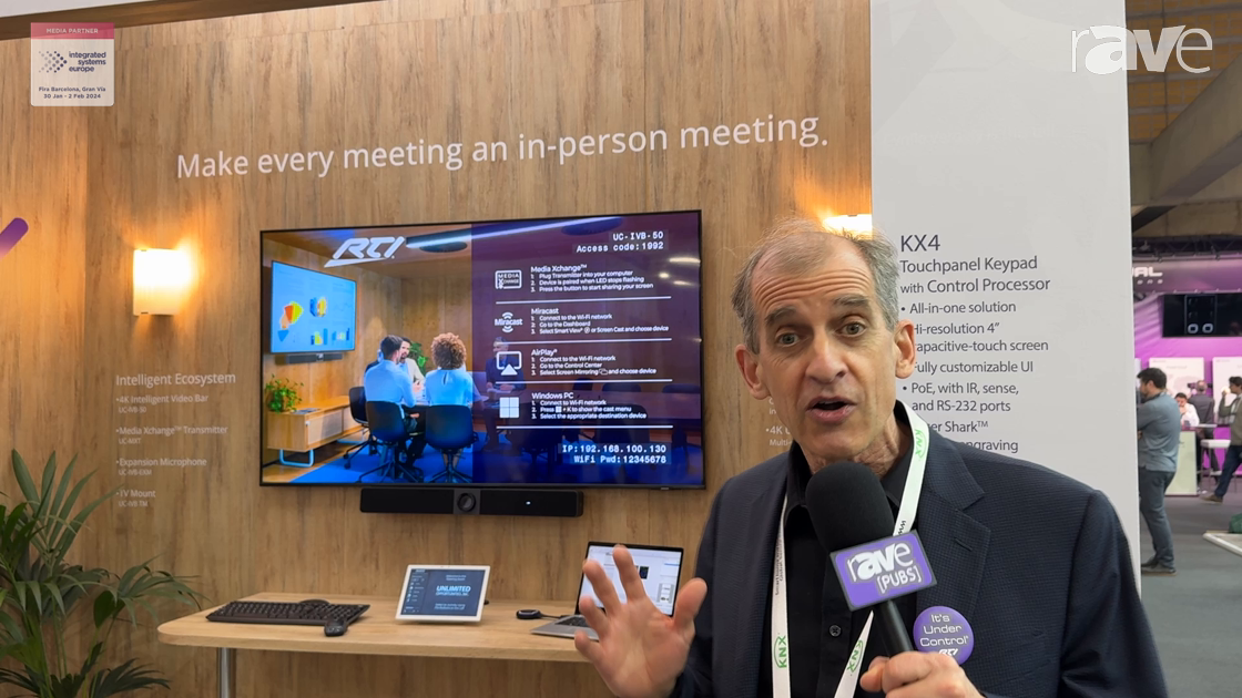 ISE 2024: RTI Demos How Its Intelligent Meetings Ecosystem Works