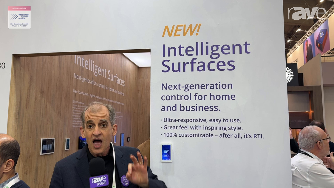 ISE 2024: RTI Introduces Intelligent Surfaces Next Generation Control System for Home and Business
