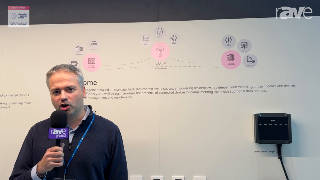 ISE 2024: Simon Home’s Lola Platform Uses IOT Sensors for Home Energy and Automation Management