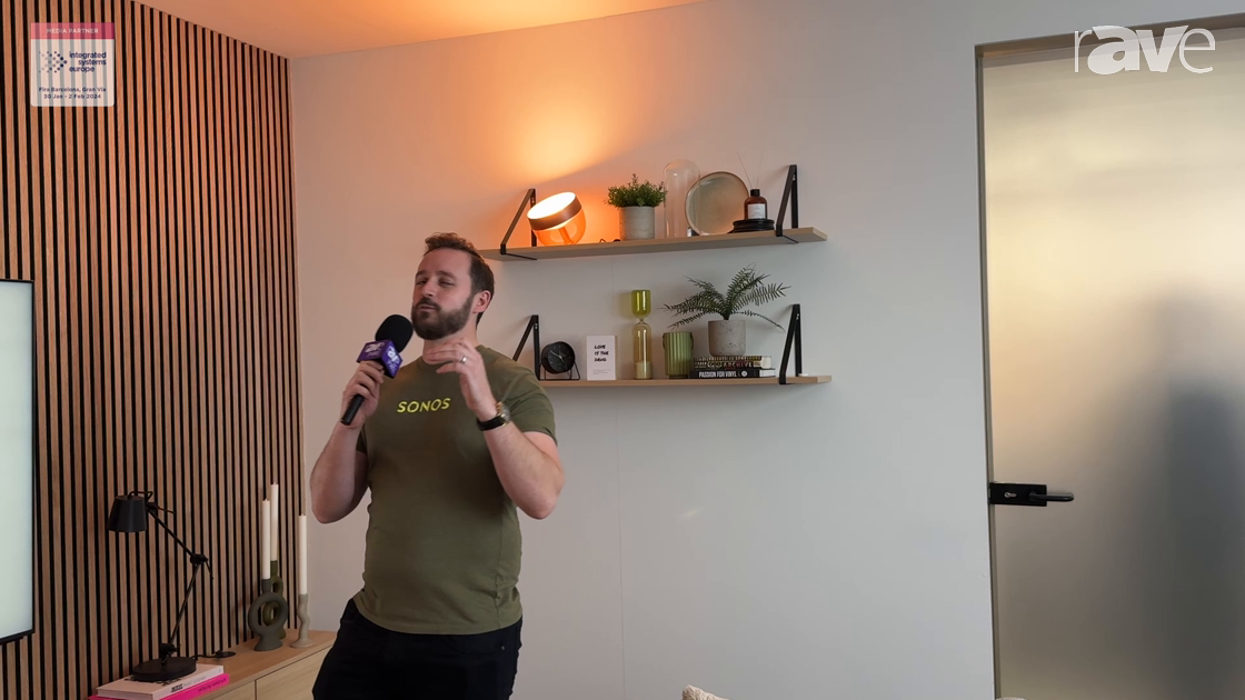 ISE 2024: Sonos Demos Room Experience at ISE 2024 with Full Range of Audio Products