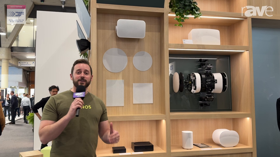 ISE 2024: Sonance Introduces Sonos by Sonance 8″ In-Ceiling Speaker with New Acoustic Architecture