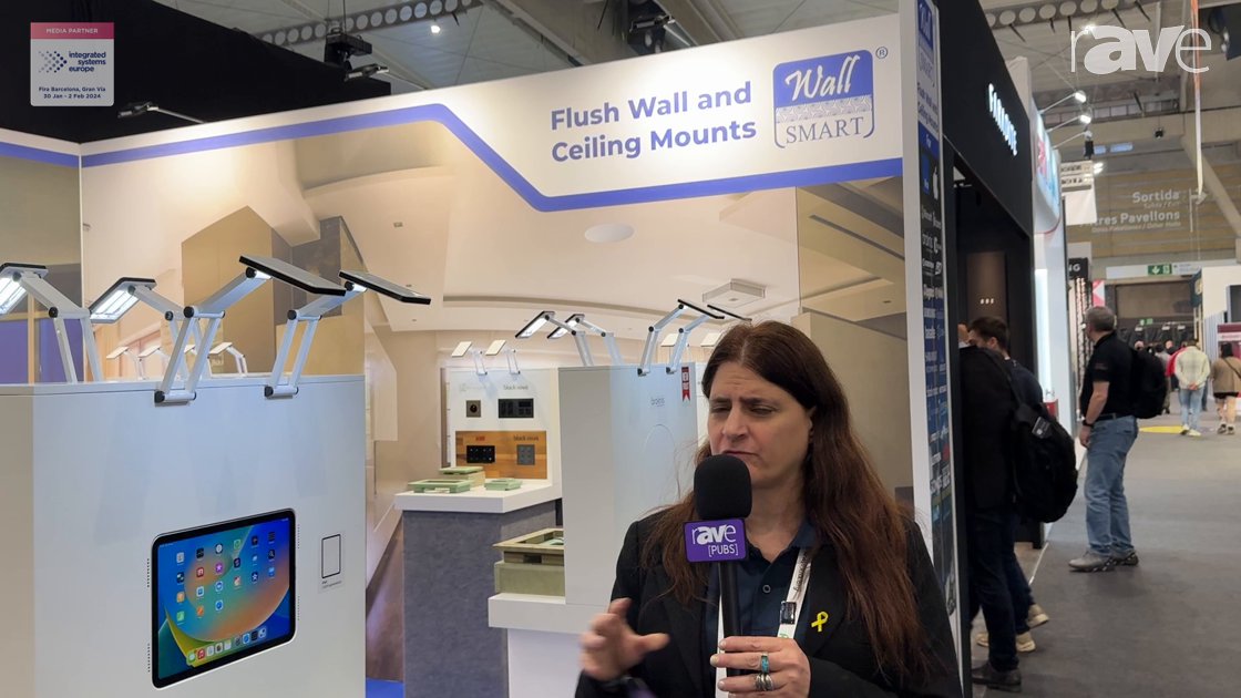 ISE 2024: WALL-SMART Presents Invisible Flush Mount for iPad 10