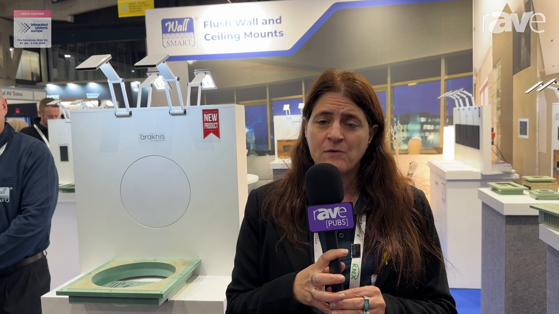 ISE 2024: WALL-SMART Shows Off In-Ceiling Mount for Araknis Wireless Access Points