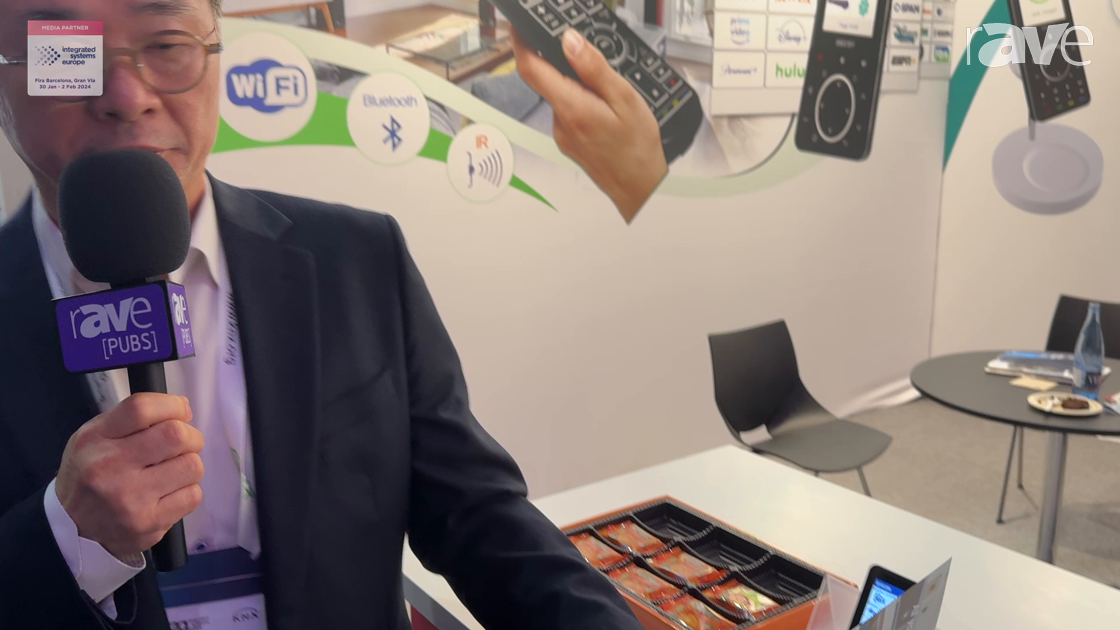 ISE 2024: Bitel Shares Universal Remote Control With 2.2″ Touch Screen for Up to 48 Devices