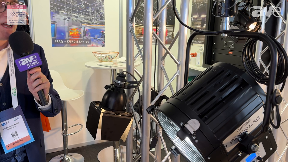 ISE 2024: Cosmolight Features Studio LED X6 LED Fresnel 250W Spotlight