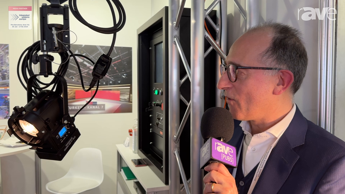 ISE 2024: Cosmolight Presents Studio LED X1 LED Fresnel Bi-Color 35-Watt Spotlight