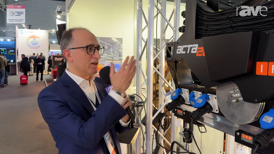 ISE 2024: Cosmolight Shows ACTA20 Self-Climbing Lighting Hoist With Setting Presets