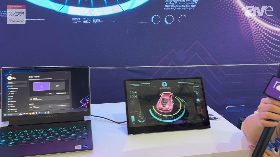 ISE 2024: Dsee.Lab Shows Hologram Display with HDMI Connectivity