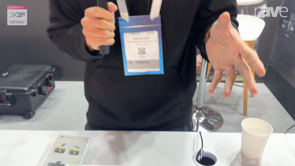 ISE 2024: Hollyland Technology Presents Lark M2, a Magnetic Wireless Button Microphone