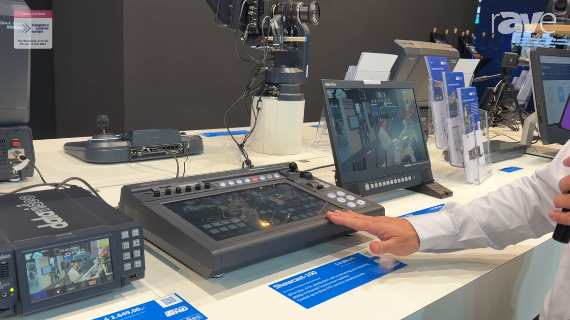 ISE 2024: Datavideo Features the Showcast100 All-in-One Four-Channel 4K ...