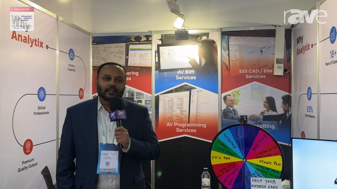 ISE 2024: Analytix AV Solutions Offers Engineering Services Including CAD, BIM, Programming