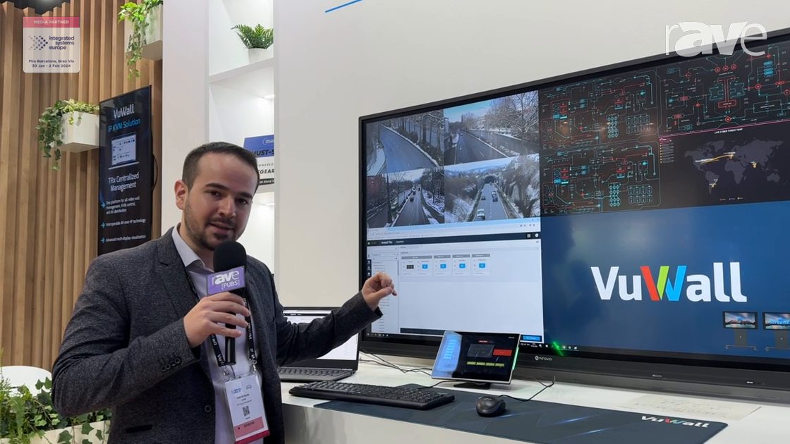 ISE 2024: VuWall Launches Highly Secure PoE 10″ ControlVu Touch Panel for Government and Military