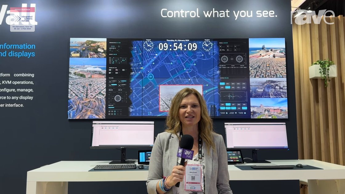 ISE 2024: VuWall Video Presents Latest Version of TRx Advanced Video Wall Management Platform