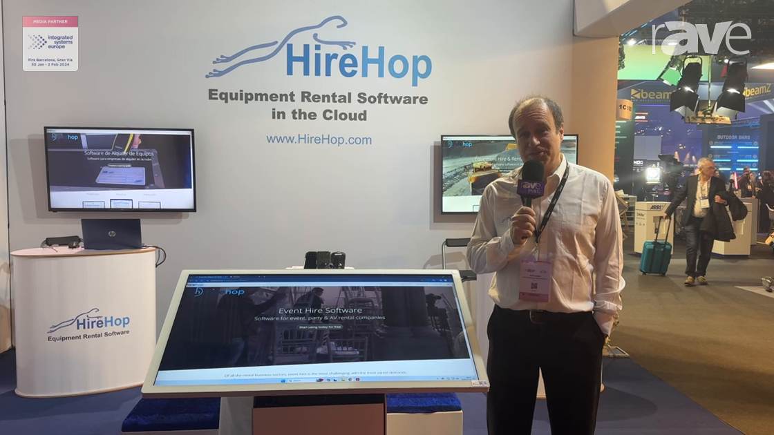 ISE 2024: HireHop Equipment Rental Software Shows Cloud Platform for AV Rental Companies