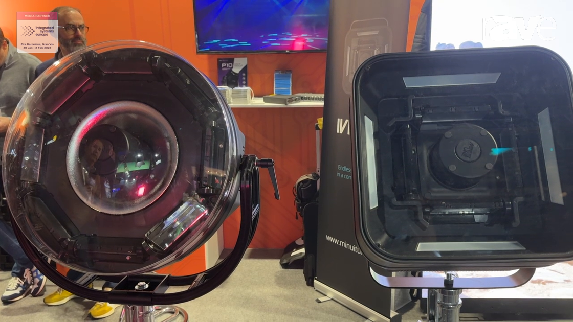 ISE 2024: MINUITUNE Presents IVL Photon Light Beam and IVL dice Volumetric Light at VCI Video Stand