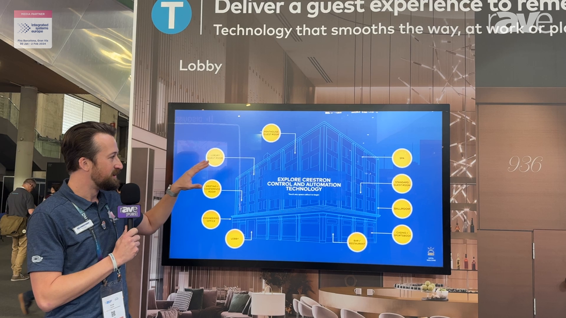 ISE 2024: Crestron Highlights Control and Automation Technology Solutions for Hospitality