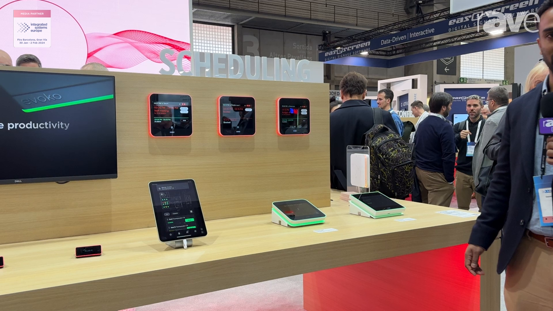 ISE 2024: Biamp Exhibits Evoko Series of Desk and Room Booking Solutions