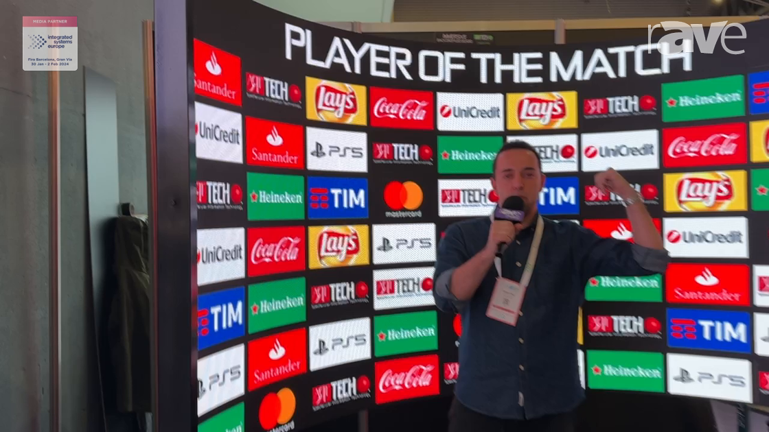 ISE 2024: Art Tech Demos Its LED Displays With “Player of the Match” Immersive Backdrop