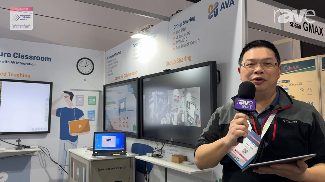 ISE 2024: Narvitech Demos AVA’s Future Classroom with AV-Integrated Teaching