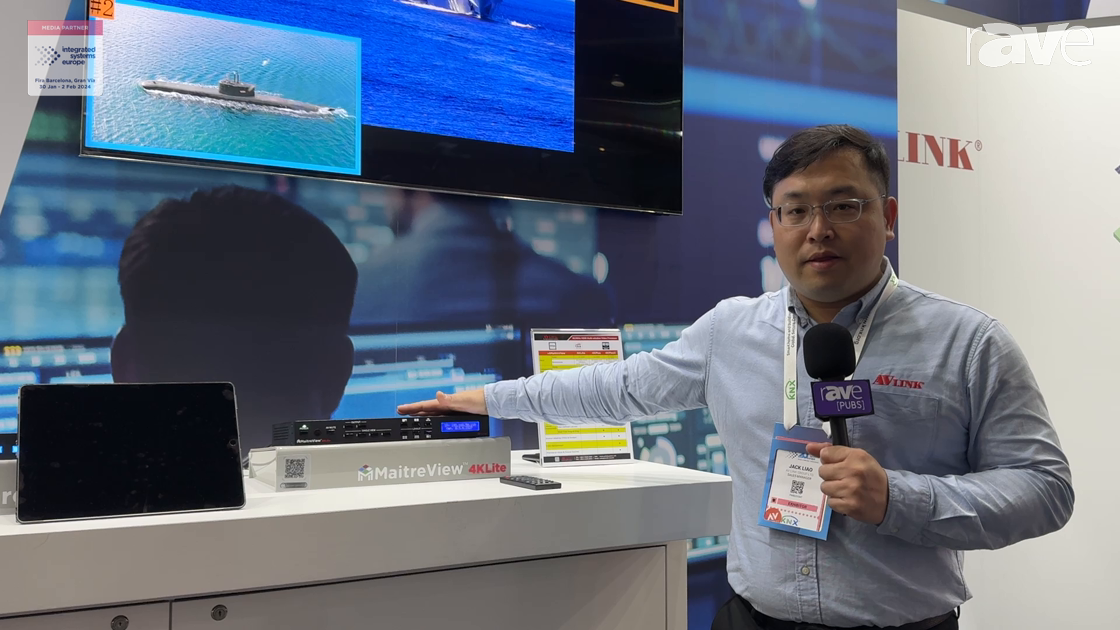 ISE 2024: AV LINK Group Showcases MaitreView 4KLite Economical Multi-View Video Processor
