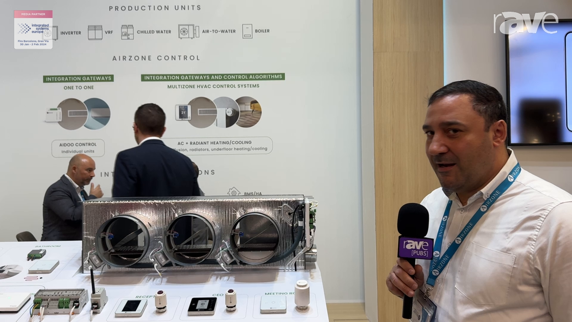 ISE 2024: Airzone Showcases Easyzone, a Plug-and-Play Zoning Solution for HVAC Control