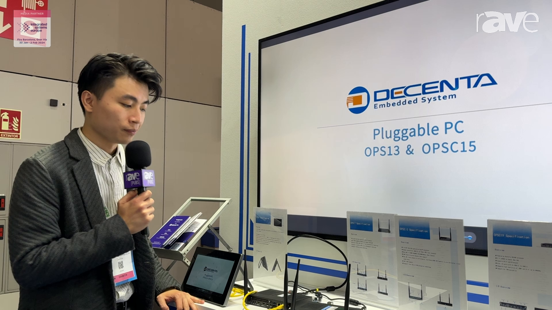 ISE 2024: Decenta Showcases Touch Control Computer Solution in OPS ...