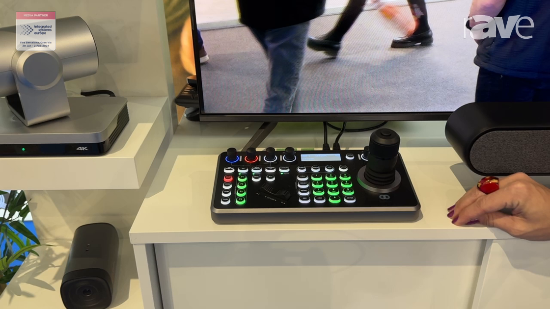 ISE 2024: Boom Collaboration Talks About GOJO Joystick Controller for Managing Multiple PTZ Cameras