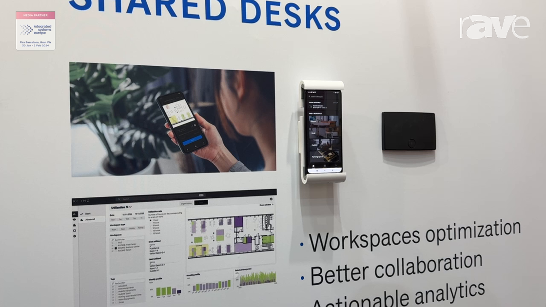 ISE 2024: ROOMZ Features Desk and Parking Lot Booking Solution, a Android and IOs Application