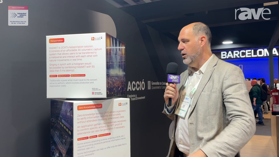 ISE 2024: i2CAT Foundation Presents HoloMIT Holoportation Solution