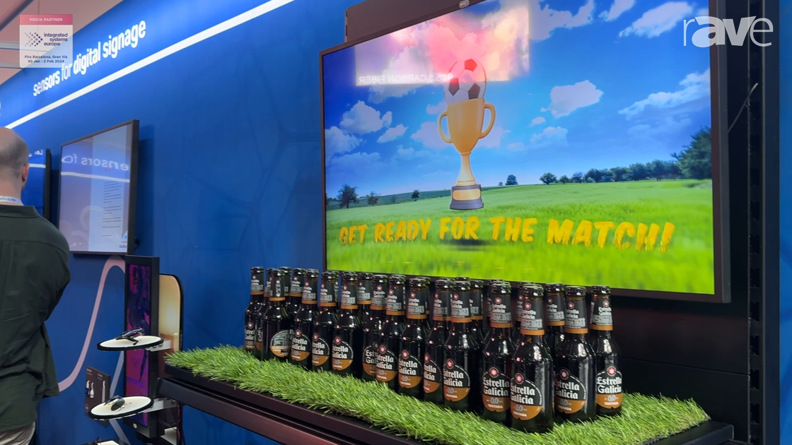 ISE 2024: Nexmosphere Demos Shelf Type Interactive Weight Sensor