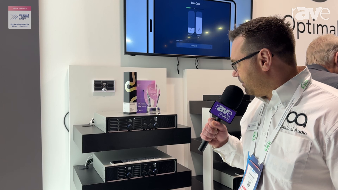 ISE 2024: Optimal Audio Showcases Zone 8P Audio Controller With DSP and Web App