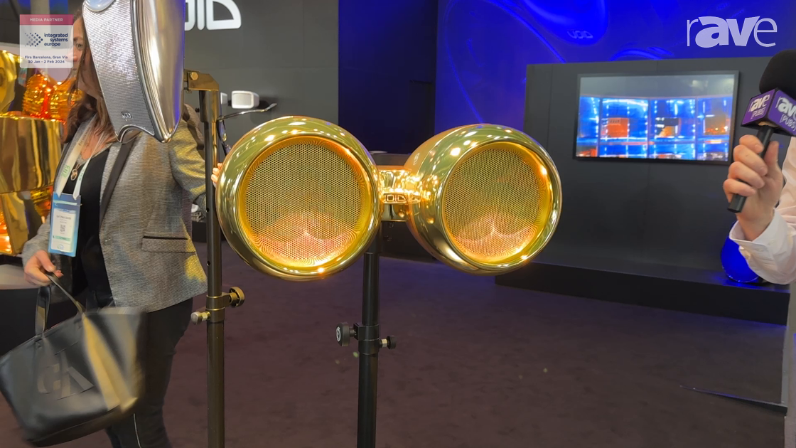 ISE 2024: Void Acoustics Shows Airten, a Stylized Speaker for Clubs, High-End Retail, Hospitality