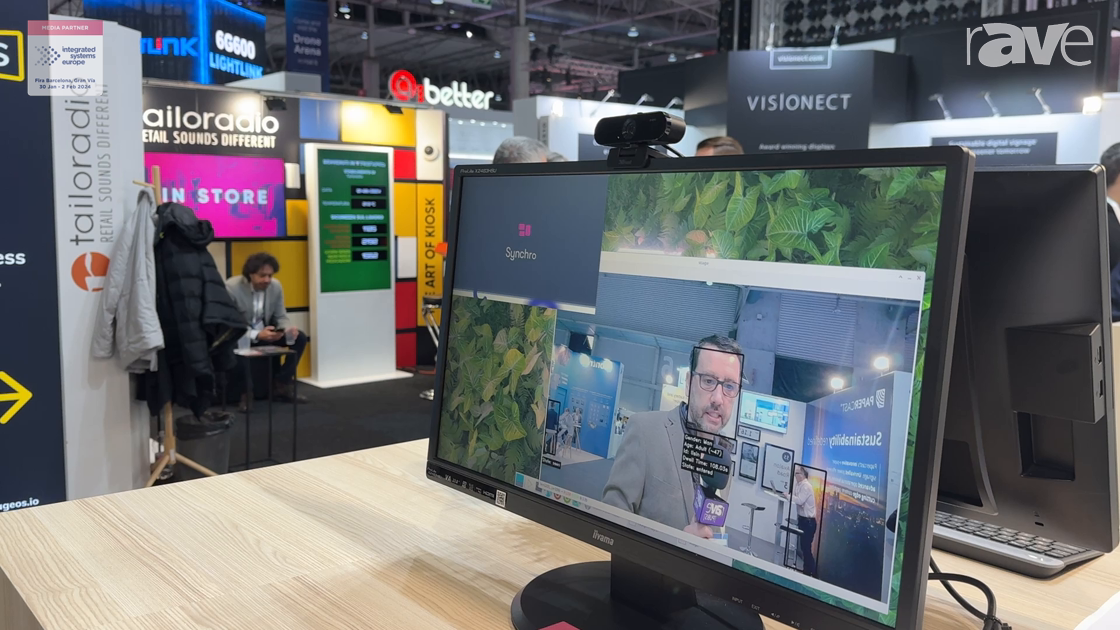 ISE 2024: nsign.TV Shows Off Facial Detection Model for Real-Time Digital Signage Advertising