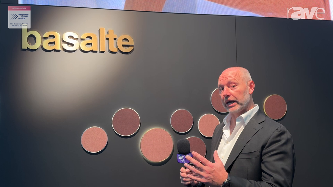 ISE 2024 Basalte Previews WallMounted Cialo Speaker Concept With