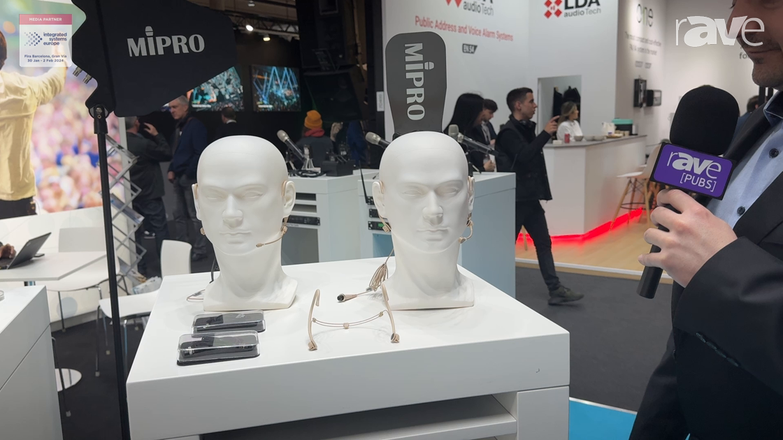 ISE 2024: MIPRO Intros New MU-506H Cardioid Head-Worn Mic With Super-Cardioid Characteristics