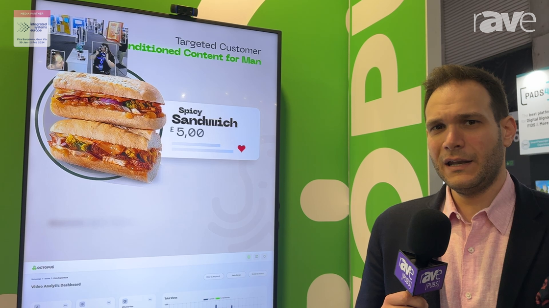 ISE 2024: Octopus Smart Signage Presents Audience Analytics Technology for Retail Applications