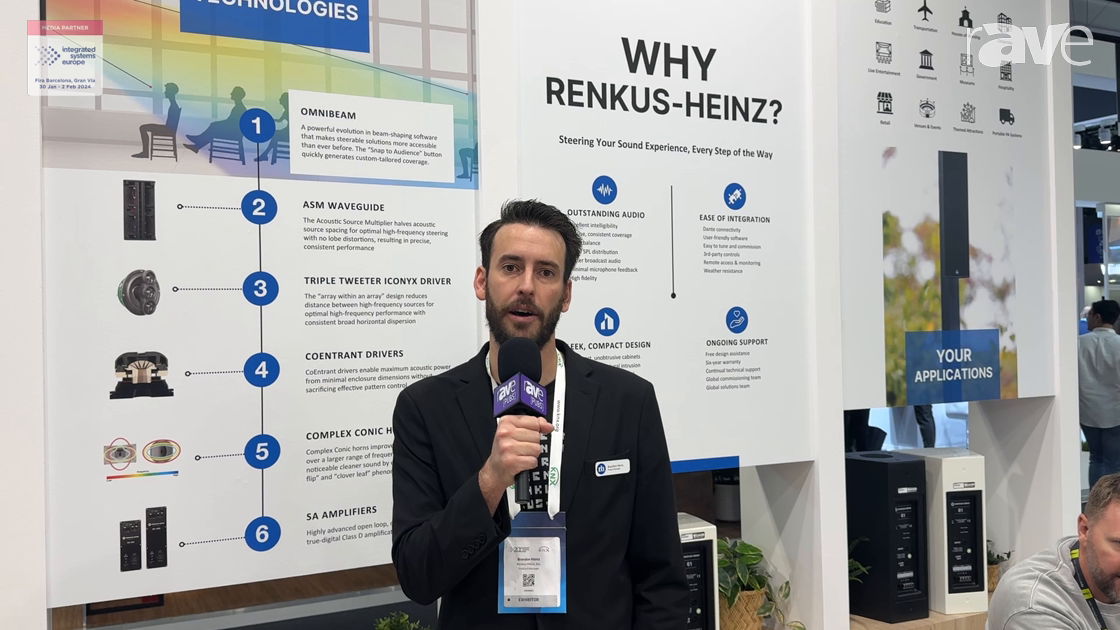 ISE 2024: Renkus Heinz Showcases Renkus-Heinz Experience Center in The Hague, Netherlands