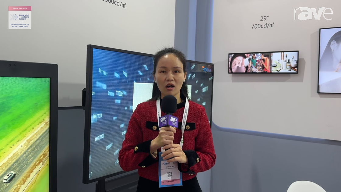 ISE 2024: Shenzhen YODA Views Technology Presents High-Brightness Outdoor LCD Digital Signage Kiosk