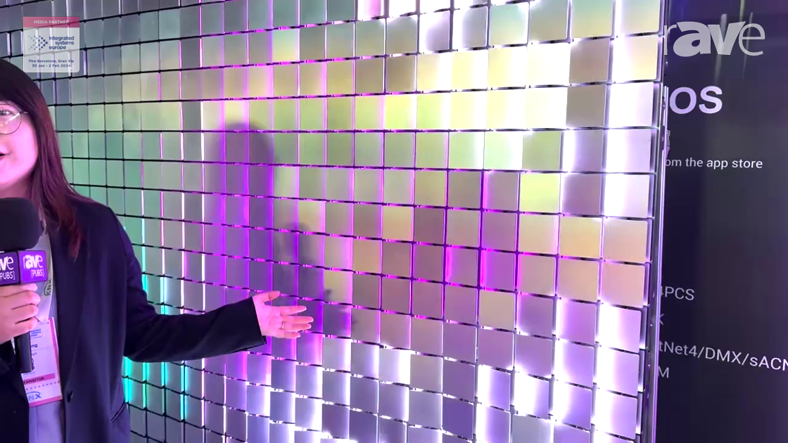 ISE 2024: CLEN LED Intros the Scalelike Matrix LED Light Panels