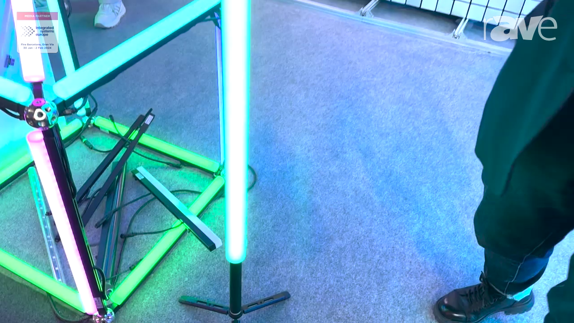 ISE 2024: CLEN LED Shows Hondys Battery Tube for Events and Stage Performances