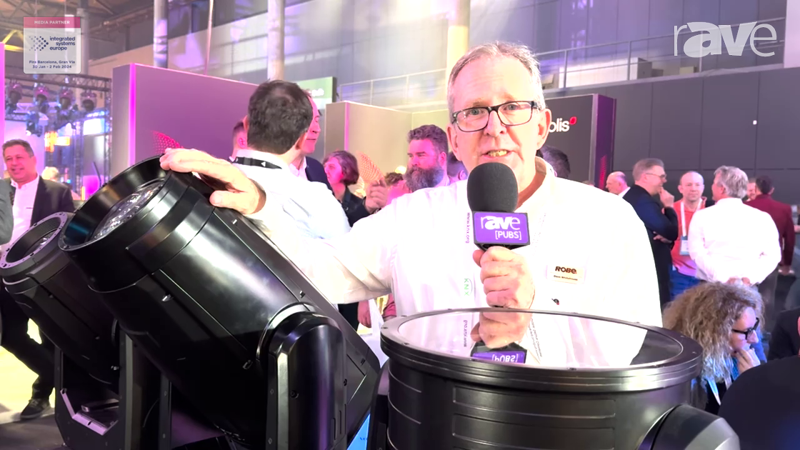 ISE 2024: Robe Lighting Features iSeries Outdoor Lighting Fixtures