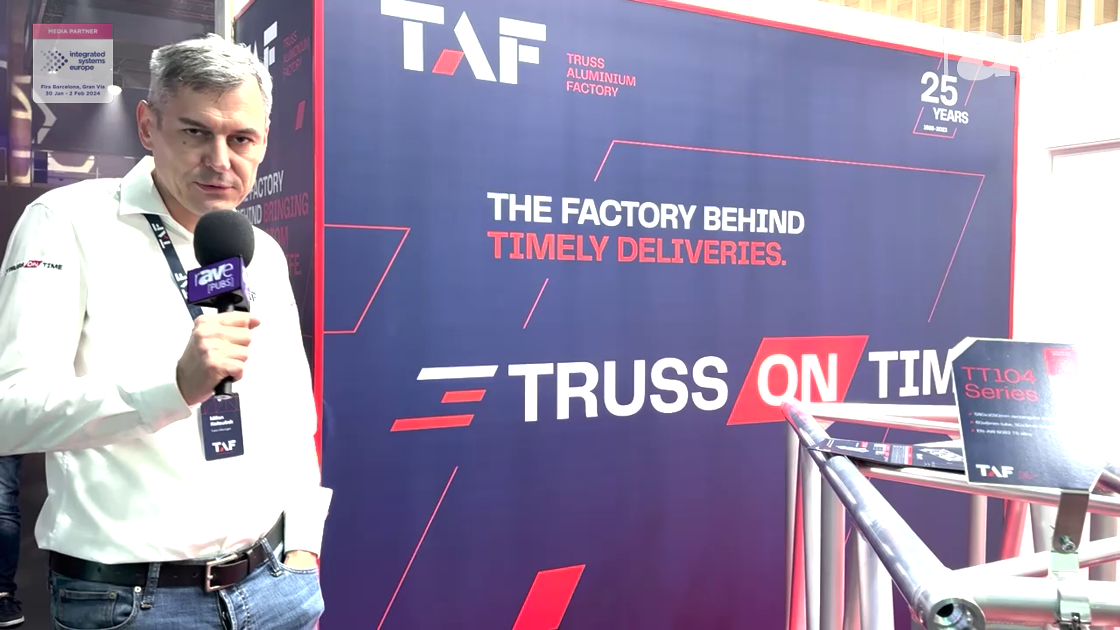 ISE 2024: Truss Aluminium Factory Presents TT104 Series for Large Stage Setups