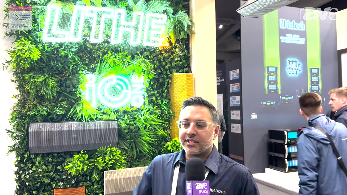 ISE 2024: Lithe Audio Features iO1 Wireless Indoor/Outdoor Speakers with New Paintable Grills
