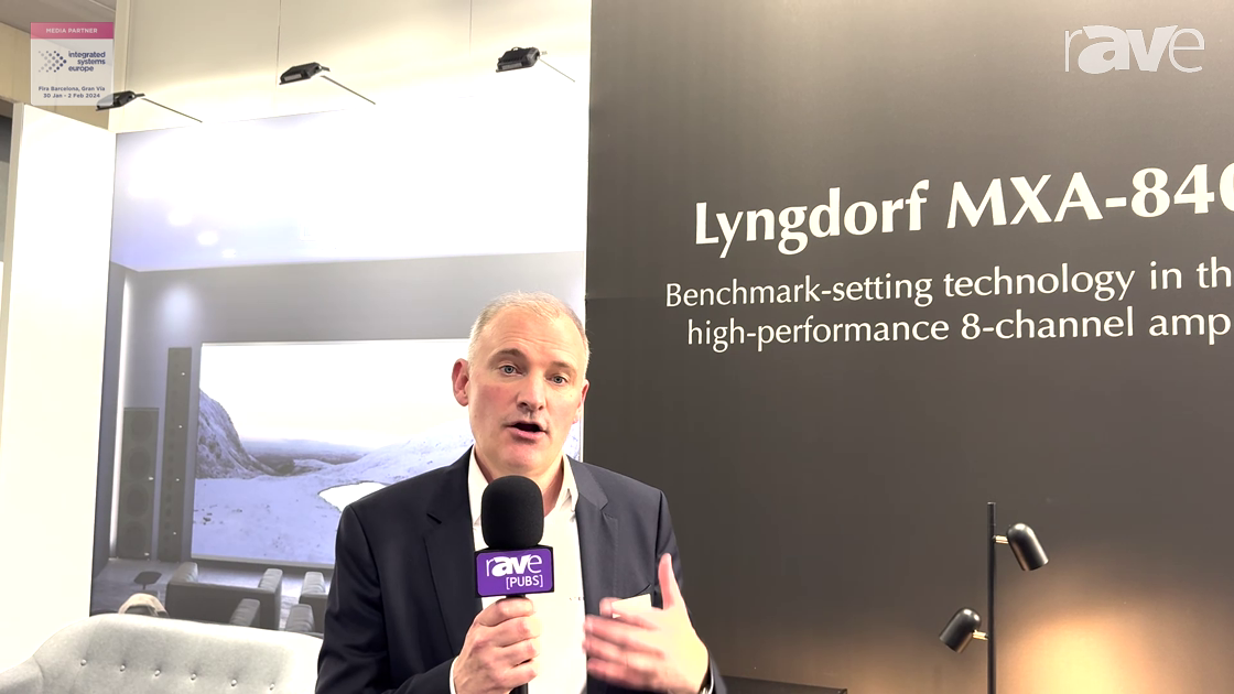 ISE 2024: Lyngdorf Audio Presents MXA-8400 High Performance Multichannel Amplifier
