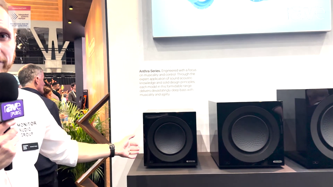 ISE 2024: Monitor Audio Group Presents Anthra Series 10″, 12″ and 15″ Subwoofers